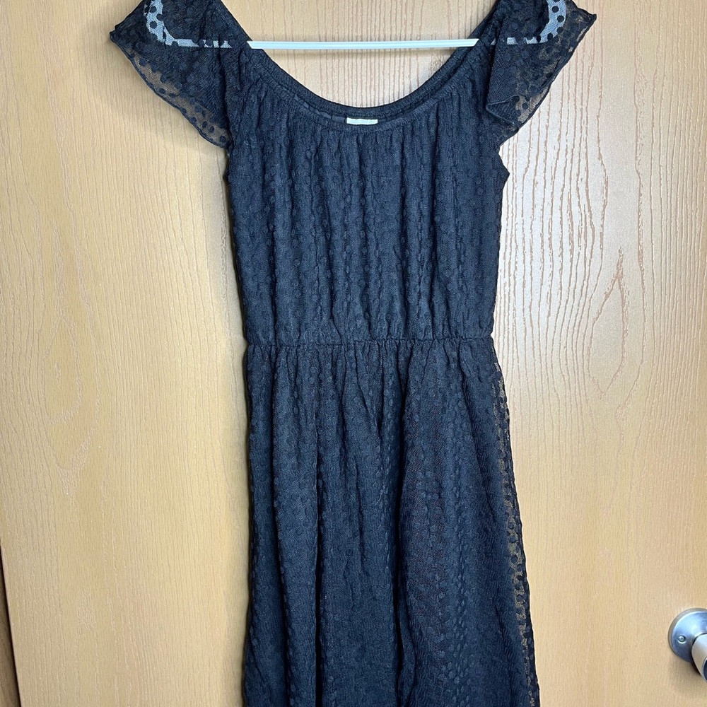 Disney Minnie Black Lace Dress